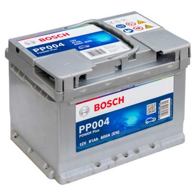 Bosch Power Plus Line PP004 0 092 PP0 040 akkumulátor, 12V 61Ah 600A J+ EU, alacsony
