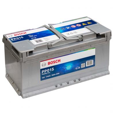 Bosch Power Plus Line PP015 0 092 PP0 150 akkumulátor, 12V 110Ah 950A J+ EU, magas