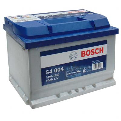 Bosch Silver S4 004 0092S40040 akkumulátor, 12V 60Ah 540A J+ EU, alacsony