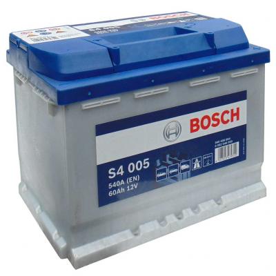 Bosch Silver S4 005 0092S40050 akkumulátor, 12V 60Ah 540A J+ EU, magas