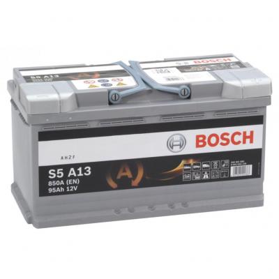 Bosch AGM S5 A13 0092S5A130 akkumulátor, 12V 95Ah 850A J+ EU magas