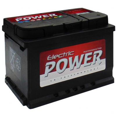 Electric Power 131560775110 akkumulátor, 12V 60Ah 500A J+ EU, alacsony