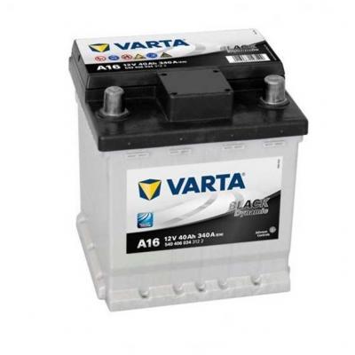Varta Black Dynamic A16 5404060343122 akkumulátor, 12V 40Ah 340A J+ EU, Punto