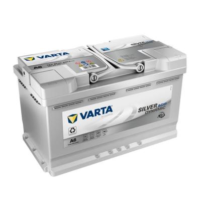Varta Silver Dynamic AGM A6 580901080J382 akkumulátor, 12V 80Ah  800A J+ EU, magas árak, vásárlás