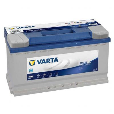 Varta Blue Dynamic EFB N95 595500085D842 akkumulátor, 12V 95Ah 850A J+ EU, magas