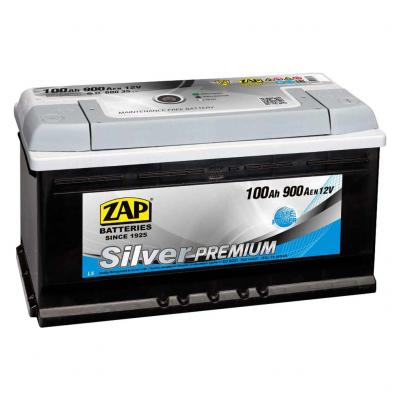 ZAP Silver Premium 60035 akkumulátor, 12V 100Ah 900A J+ EU, magas