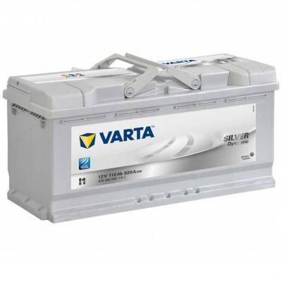 Varta Silver Dynamic I1 6104020923162 akkumulátor, 12V 110Ah 920A J+ EU, magas