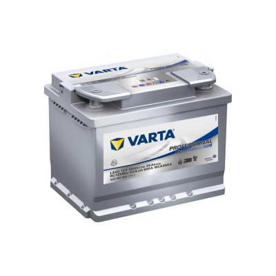 Varta Professional Dual Purpose  AGM LA60 840060068C542 munka akkumulátor, 12V 60Ah 680A J+ EU, magas