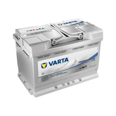 Varta Professional Dual Purpose AGM LA70 840070076C542 munka akkumulátor, 12V 70Ah 760A J+ EU, alacsony