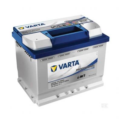 Varta Professional Dual Purpose EFB LED60 930060064B912 munka akkumulátor 12V 60Ah 640A J+ EU, magas