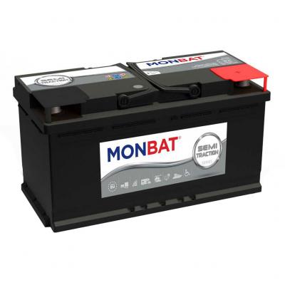 Monbat  Semi Traction 95751 munkaakkumulátor, 12V 100Ah EU J+, gondozásmentes, magas árak, vásárlás