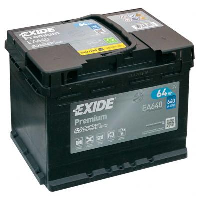 Exide Premium EA640 akkumulátor, 12V 64Ah 640A J+ EU, magas árak, vásárlás