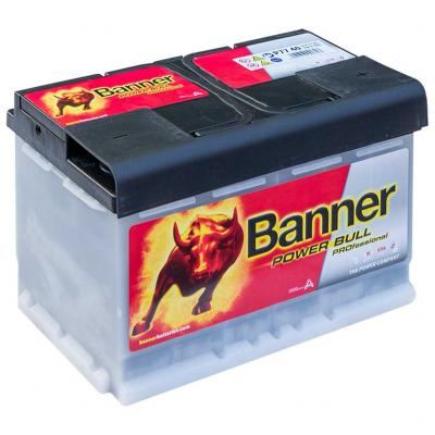 Banner Power Bull Professional P7740 013577400101 akkumulátor, 12V 77Ah 680A J+ EU, magas