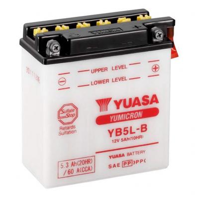 Yuasa Yumicron YB5L-B motorkerékpár akkumulátor, 12V 5,3Ah 60A J+ árak, vásárlás