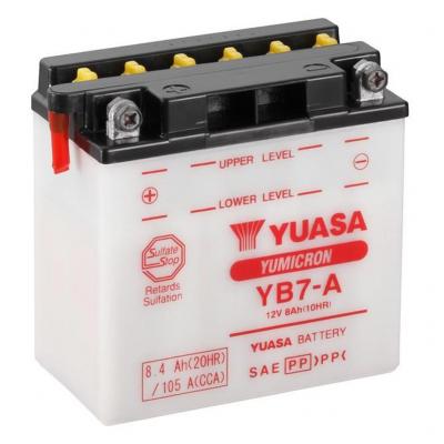 Yuasa Yumicron YB7-A motorkerékpár akkumulátor, 12V 8,4Ah 105A B+ árak, vásárlás