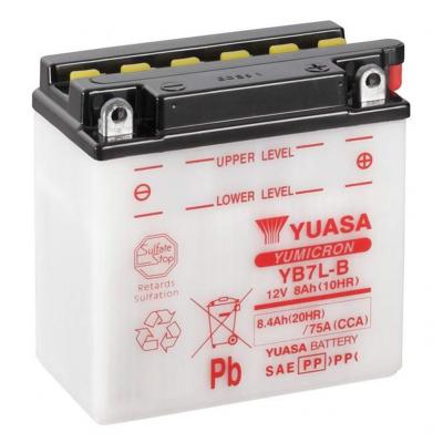 Yuasa Yumicron YB7L-B motorkerékpár akkumulátor, 12V 8,4Ah 124A J+ árak, vásárlás