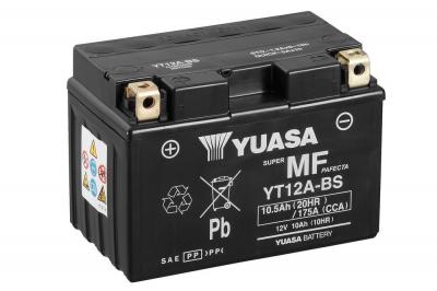 Yuasa YT12A-BS VRLA AGM  motorakkumulátor, 12V 10,5Ah 175A B+ árak, vásárlás