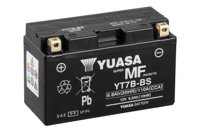 Yuasa YT7B-BS VRLA AGM  motorakkumulátor, 12V 6,8Ah 110A B+ árak, vásárlás