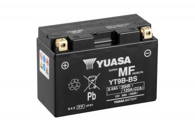 Yuasa YT9B-BS VRLA AGM  motorakkumulátor, 12V 8,4Ah 120A B+ árak, vásárlás